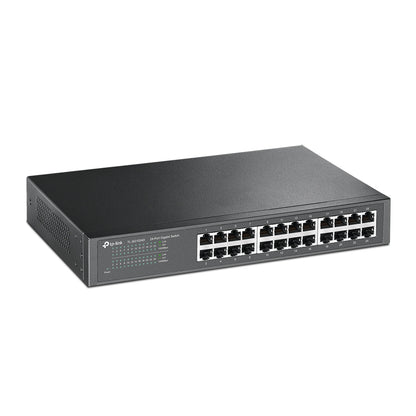 TP-Link TL-SG1024D 24-Port Gigabit Desktop/Rackmount Switch | High-Density, Energy-Efficient, and Plug-and-Play Network Expansion