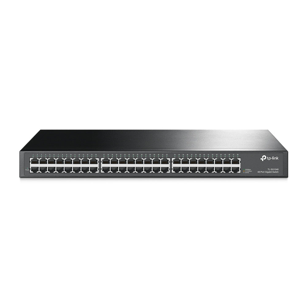 TP-Link TL-SG1048 48-Port Gigabit Rackmount Switch | High-Density Gigabit Performance with Energy Efficiency and Enterprise-Grade Reliability