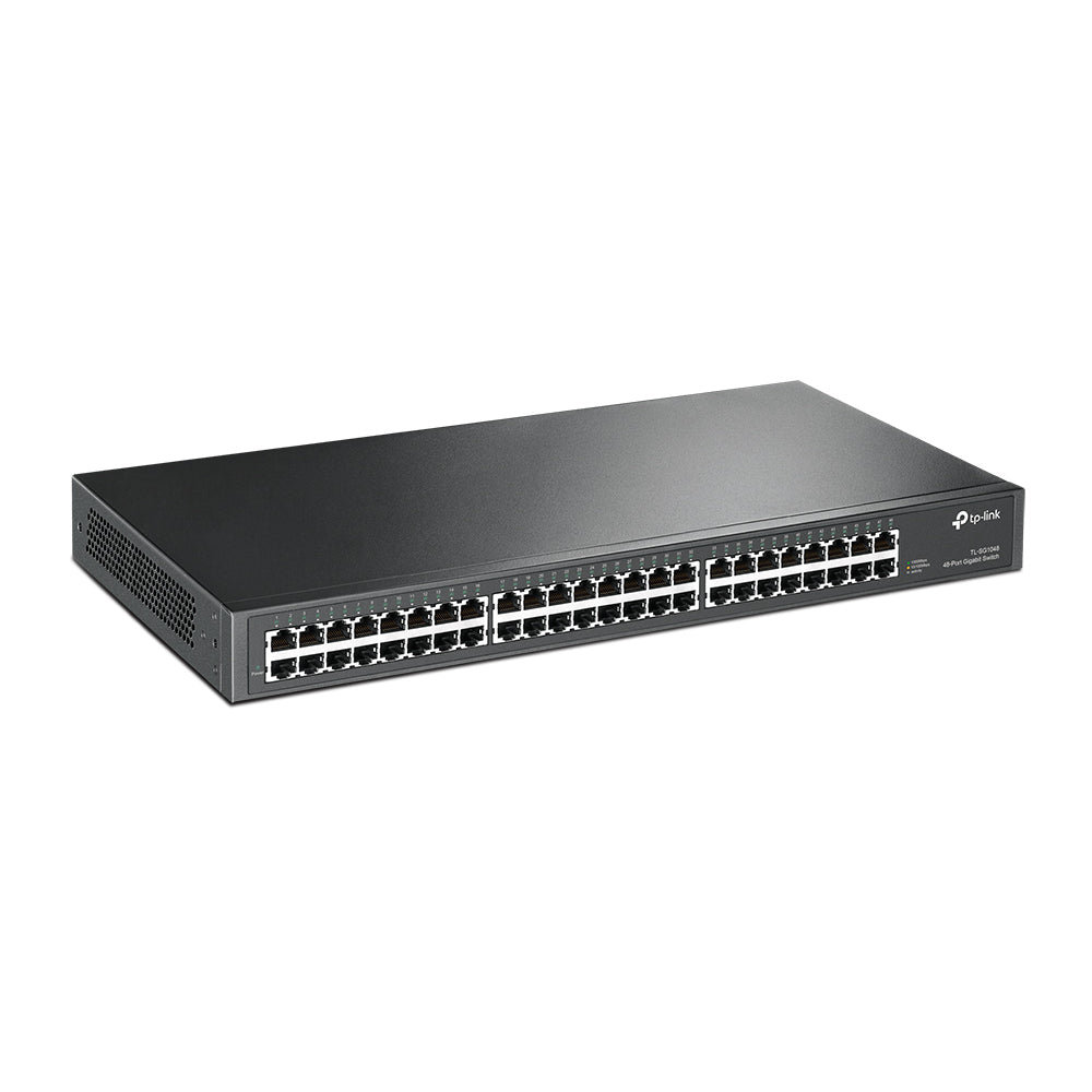 TP-Link TL-SG1048 48-Port Gigabit Rackmount Switch | High-Density Gigabit Performance with Energy Efficiency and Enterprise-Grade Reliability
