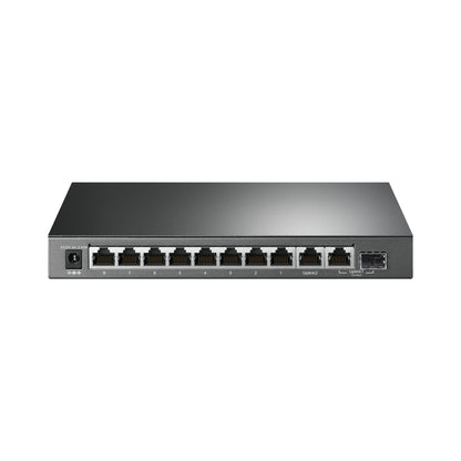 TP-Link TL-SG1210MP 10-Port Gigabit Desktop Switch with 8-Port PoE+ | High-Power PoE+, Extended Range, and Intelligent Traffic Control
