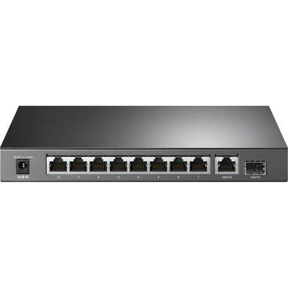 TP-Link TL-SG1210P 10-Port Gigabit Desktop Switch with 8-Port PoE+ | Full Gigabit Power, Traffic Control, and Long-Range PoE for Smart Networks