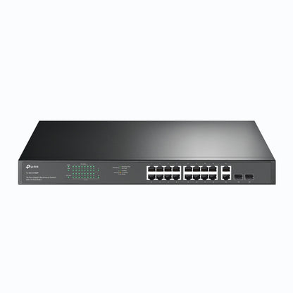TP-Link TL-SG1218MP 18-Port Gigabit Rackmount Switch with 16 PoE+ | High-Power PoE+, Full Gigabit Speed, and Enterprise-Grade Reliability