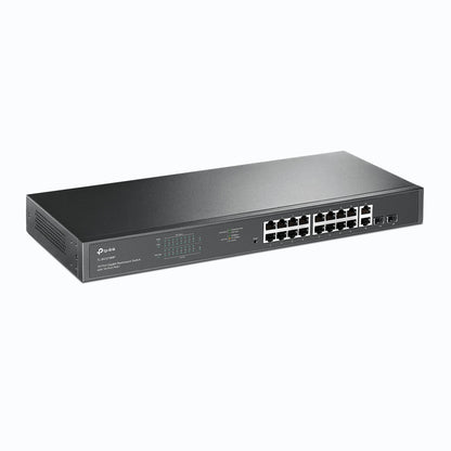 TP-Link TL-SG1218MP 18-Port Gigabit Rackmount Switch with 16 PoE+ | High-Power PoE+, Full Gigabit Speed, and Enterprise-Grade Reliability