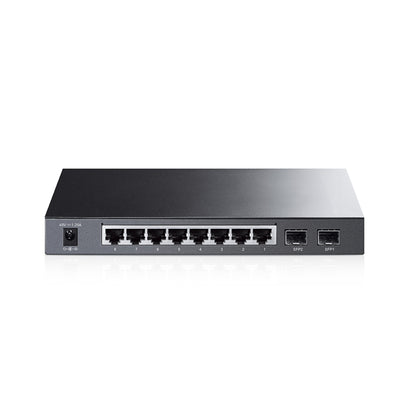 TP-Link TL-SG2210P 8-Port Gigabit Smart PoE Switch with 2 SFP Slots | Managed PoE+ with Advanced Security, QoS, and Energy Efficiency