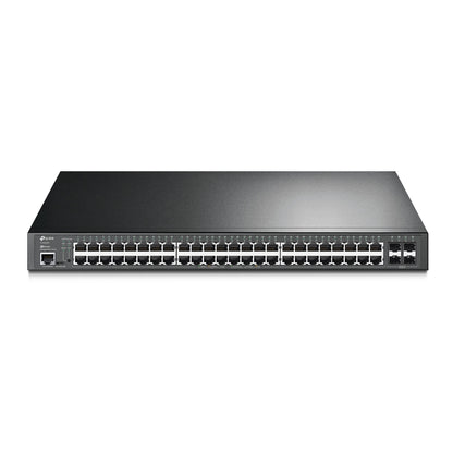 TP-Link TL-SG3452P JetStream 52-Port Gigabit L2+ Managed Switch with 48-Port PoE+ | High-Density PoE+, Omada SDN Integration, and Enterprise-Grade Layer 2+ Control