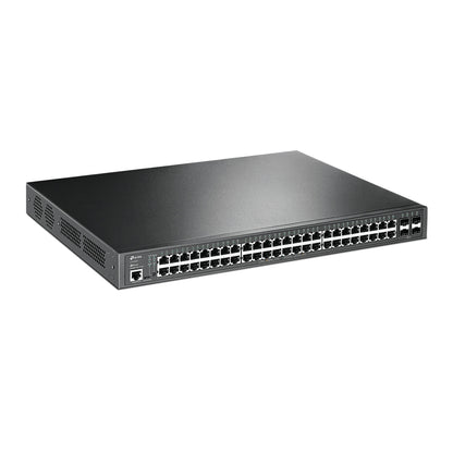 TP-Link TL-SG3452P JetStream 52-Port Gigabit L2+ Managed Switch with 48-Port PoE+ | High-Density PoE+, Omada SDN Integration, and Enterprise-Grade Layer 2+ Control