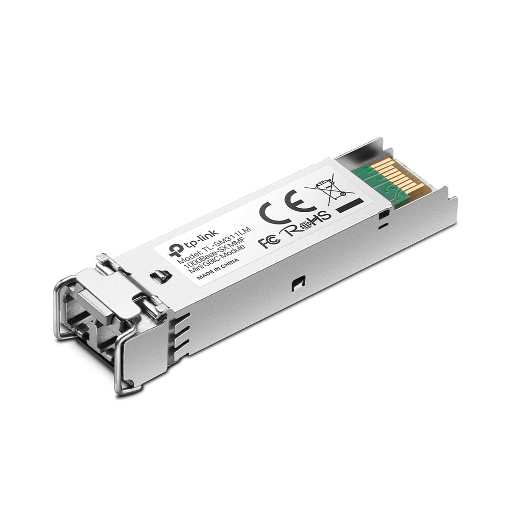 TP-Link TL-SM311LM Multi-Mode MiniGBIC Module | Gigabit SFP Transceiver for Short-Range Fiber Connectivity