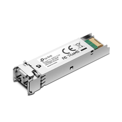 TP-Link TL-SM311LM Multi-Mode MiniGBIC Module | Gigabit SFP Transceiver for Short-Range Fiber Connectivity