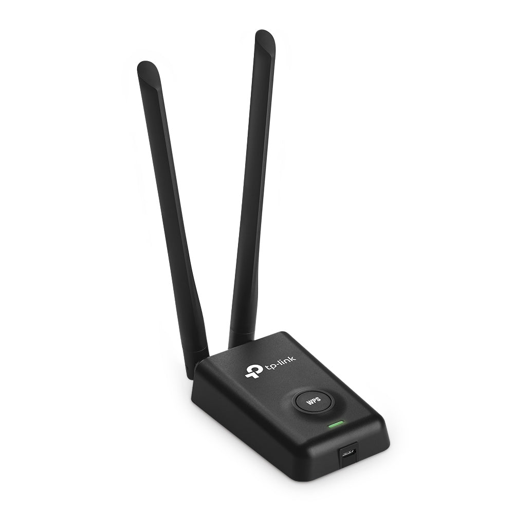 TP-Link TL-WN8200ND 300Mbps High Power Wireless USB Adapter | Long-Range Wi-Fi Adapter with WPS Security, USB Extension Cable, and Multi-OS Support