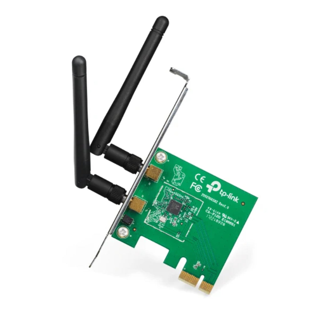 TP-Link TL-WN881ND 300Mbps Wireless N PCI Express Adapter | High-Speed MIMO Wi-Fi for Desktop PCs