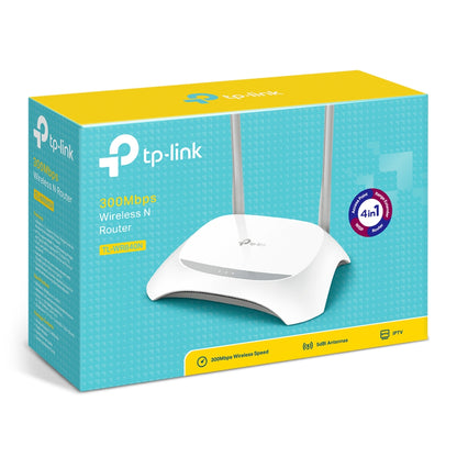 TP-Link TL-WR840N 300Mbps Wireless N Router  Wi-Fi 4 Single-Core CPU | Reliable Multi-Mode Wi-Fi for Everyday Use
