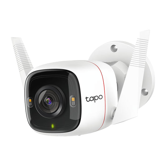 TP-Link Tapo C320WS Outdoor Security Wi-Fi Camera | 2K QHD Surveillance with Full-Color Night Vision, Dual Connectivity & Smart Alerts