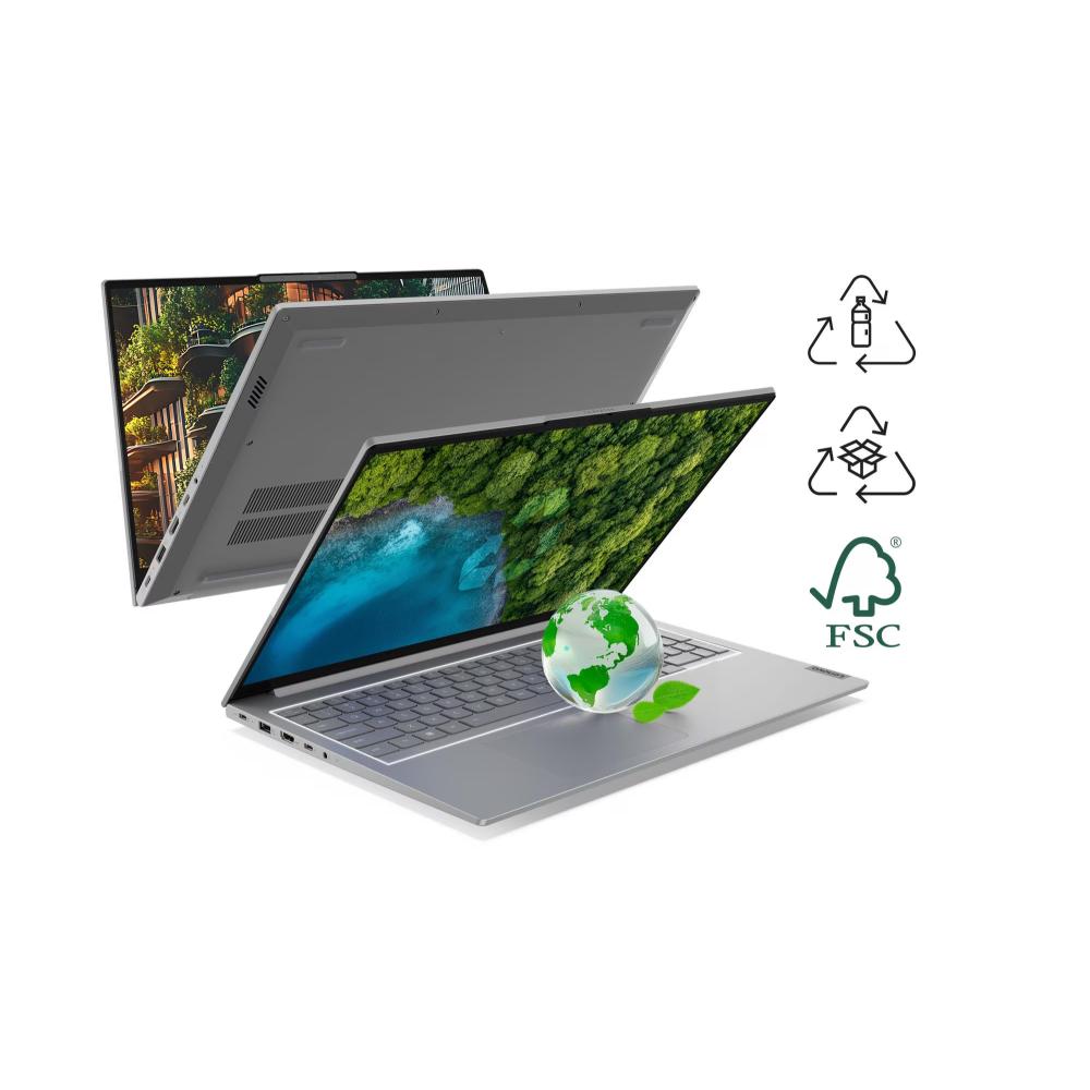 Lenovo ThinkBook 16 G8 IAL | Intel Core Ultra 5 225U | 8GB DDR5 | 512GB NVMe SSD | 16" WUXGA IPS | AI PC | DOS | Arctic Grey