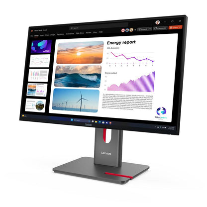 Lenovo ThinkVision P24Q-40 23.8" QHD IPS Monitor | 2560×1440 | 120Hz | 98% DCI-P3 | USB Hub | DisplayPort 1.4 | HDMI 2.1 | Daisy Chain
