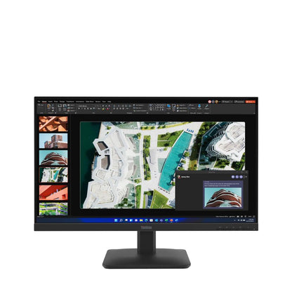 Lenovo ThinkVision S27-4e 27" FHD IPS Monitor | 1920×1080 | 100Hz | 99% sRGB | HDMI 1.4 | VGA | VESA 100×100 | Raven Black