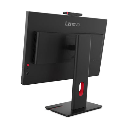 Lenovo ThinkVision T24-4v Monitor | 23.8" FHD IPS | 1920×1080 | 48–120Hz | 99% sRGB | 5MP IR+RGB Webcam | 3W×2 Speakers | HDMI 1.4 | DisplayPort 1.2 | VGA