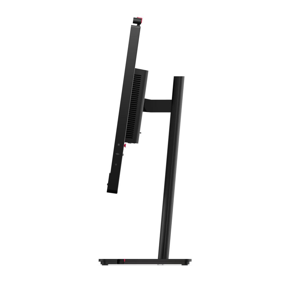 Lenovo ThinkVision T24-4v Monitor | 23.8" FHD IPS | 1920×1080 | 48–120Hz | 99% sRGB | 5MP IR+RGB Webcam | 3W×2 Speakers | HDMI 1.4 | DisplayPort 1.2 | VGA