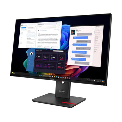 Lenovo ThinkVision T27UD-40 Monitor | 27" 4K UHD IPS | 3840×2160 | 350 nits | 99% sRGB | USB-C 100W PD | HDMI 2.1 | DisplayPort 1.4 | RJ-45