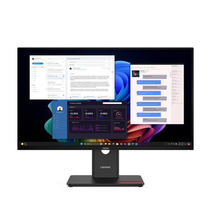 Lenovo ThinkVision T27UD-40 Monitor | 27" 4K UHD IPS | 3840×2160 | 350 nits | 99% sRGB | USB-C 100W PD | HDMI 2.1 | DisplayPort 1.4 | RJ-45