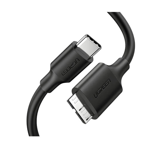 UGREEN 20103 | USB-C to Micro USB-B Cable | 1 Meter | Fast Charging & Data Sync | Durable Build | For Android Phones, Power Banks, Cameras, OTG Devices