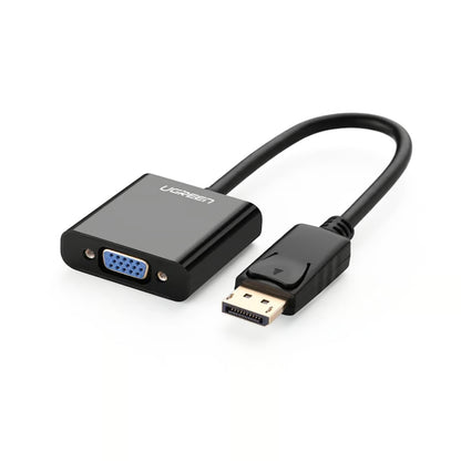 UGREEN 20415 | DisplayPort Male to VGA Female Converter | 1080p Full HD | Plug & Play | Gold-Plated Connectors | Compact Design