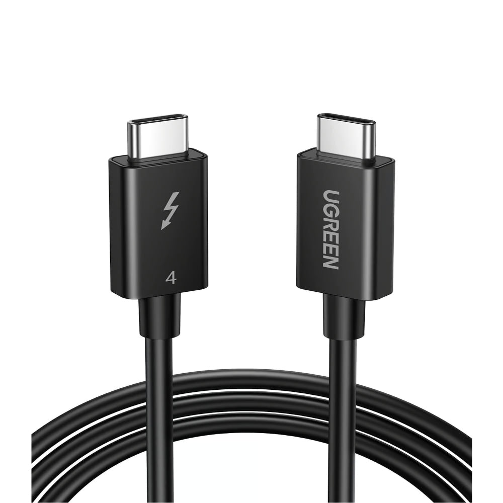 UGREEN 30389 | Thunderbolt 4 USB-C to USB-C Cable (100W, 40Gbps, 0.8m)