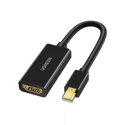 UGREEN 40360 | Mini DisplayPort to HDMI Adapter | 4K@30Hz | Plug & Play | Gold-Plated Connectors | For MacBook, Surface, Projectors, Monitors, TVs