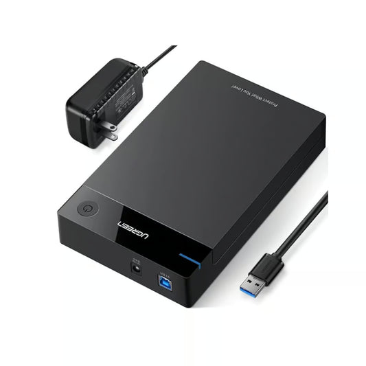 UGREEN 50283 USB 3.0 3.5‑Inch Hard Drive Enclosure (EU) | Professional External Storage Solution