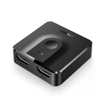 UGREEN 50966 | HDMI Bi-Directional Switcher | 2 In 1 Out / 1 In 2 Out | 4K@60Hz | Plug & Play | Gold-Plated | Black | Free Shipping