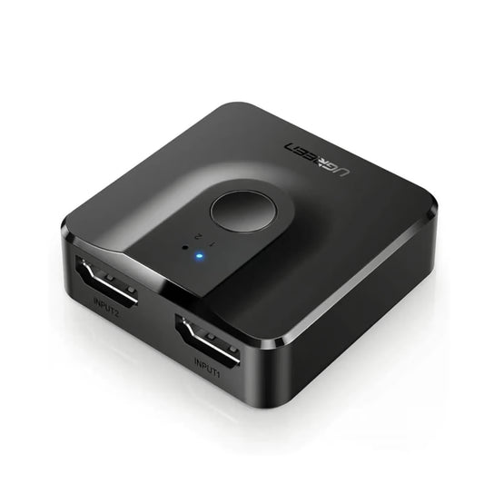 UGREEN 50966 | HDMI Bi-Directional Switcher | 2 In 1 Out / 1 In 2 Out | 4K@60Hz | Plug & Play | Gold-Plated | Black | Free Shipping