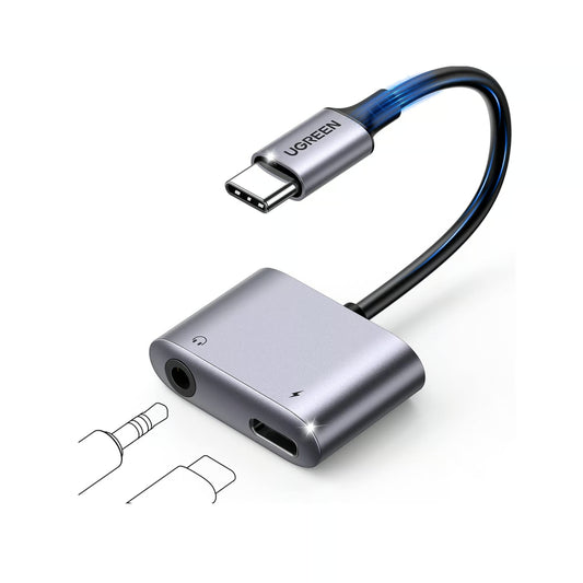 UGREEN 60164 USB‑C to 3.5mm Audio Adapter with PD | Professional Audio & Charging Solution