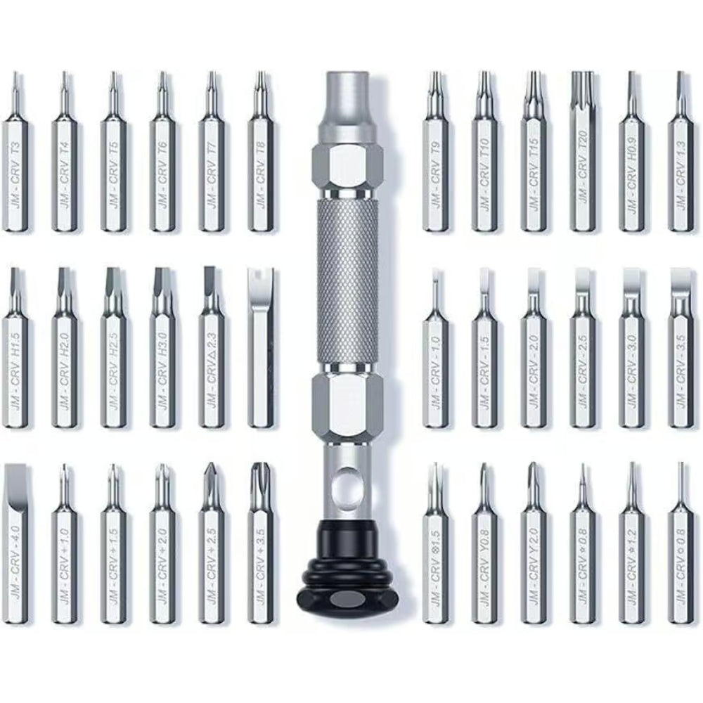 UGREEN 80459 | 38-in-1 Precision Magnetic Screwdriver Set | Aluminum Alloy Case | Multi-Bit Repair Toolkit | For Phones, Laptops, Watches, Electronics