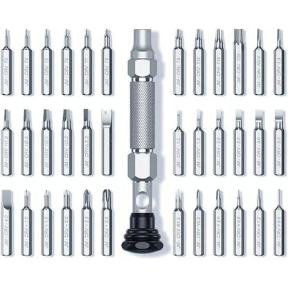 UGREEN 80459 | 38-in-1 Precision Magnetic Screwdriver Set | Aluminum Alloy Case | Multi-Bit Repair Toolkit | For Phones, Laptops, Watches, Electronics