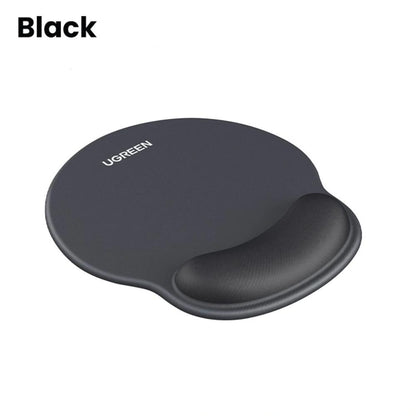 UGREEN LP668 Ergonomic Mouse Pad with Wrist Rest | 220 × 245mm | 5mm Base | Memory Foam Wrist Support | Smooth Lycra Surface | Non-Slip PU Base