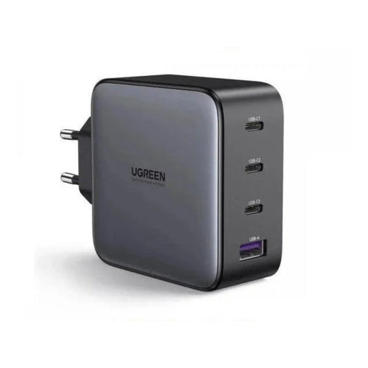 Ugreen 35874 | 100W GaN Fast Charger | 4-Port (USB-C × 3 + USB-A × 1)