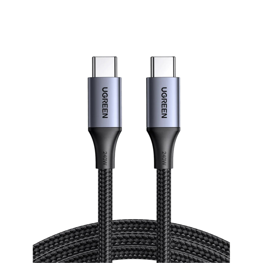 UGREEN 65074 Type‑C to Type‑C Cable | Premium High‑Power Charging & Video Transmission