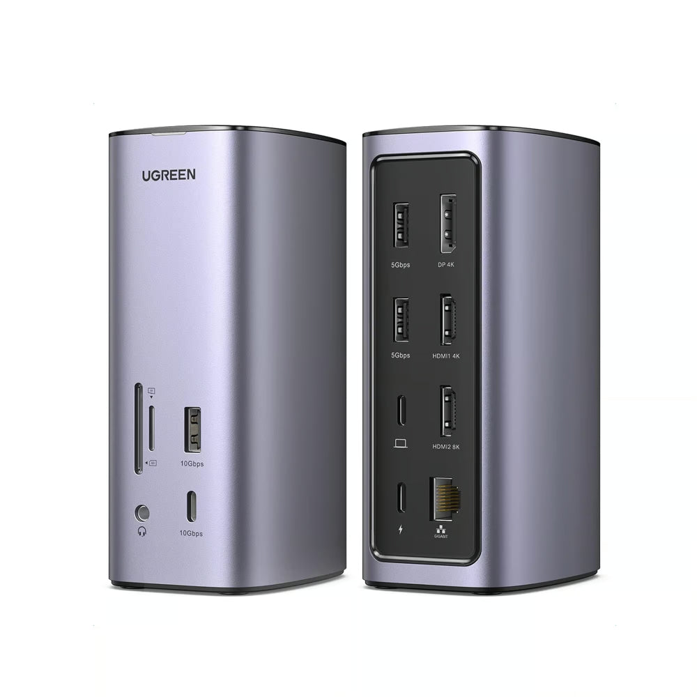 UGREEN 90325 | USB-C Triple Display Docking Station (12-in-1)