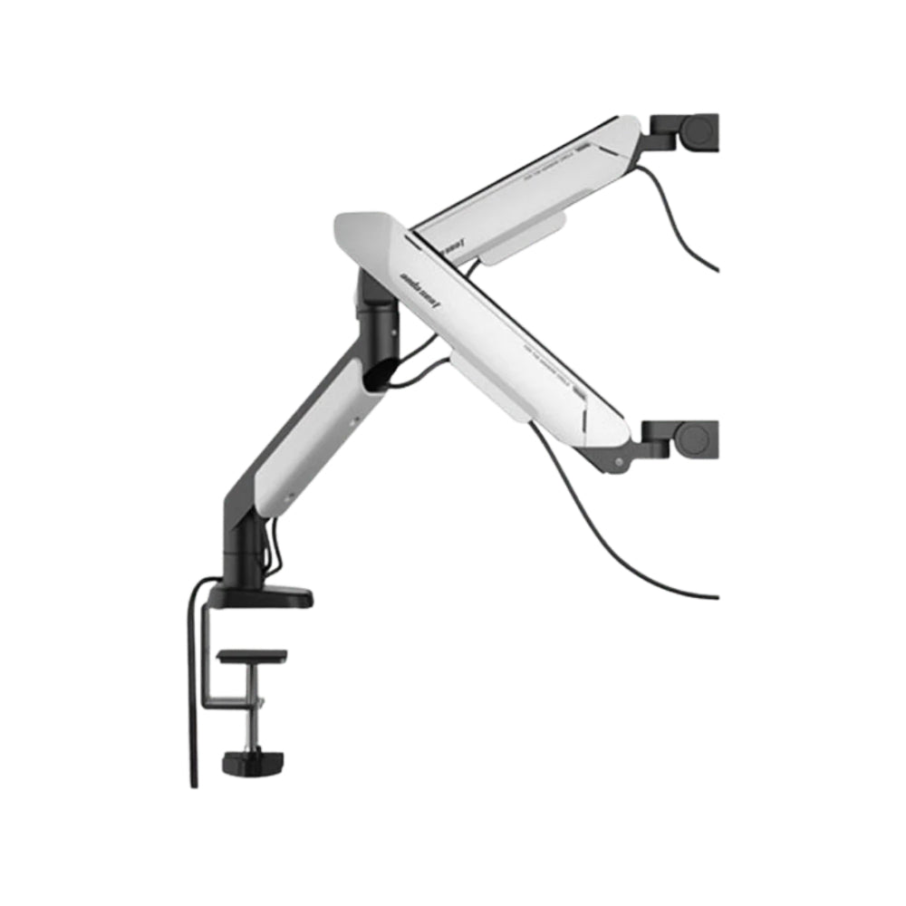 AndaSeat Stealth PRO II Duo A9-2S Ergonomic Dual Monitor Arm | High-Performance Dual-Monitor Flexibility |  Smooth Adjustment For Two Screens