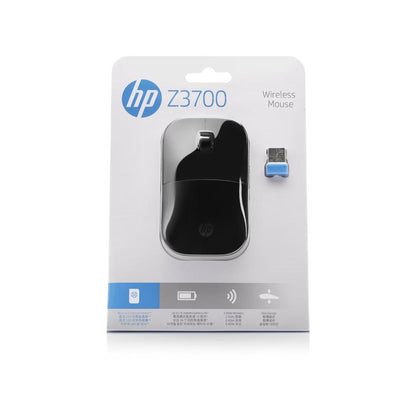 HP Z3700 Wireless Mouse | 2.4GHz USB Nano Receiver | Up to 16 Months Battery Life | Black