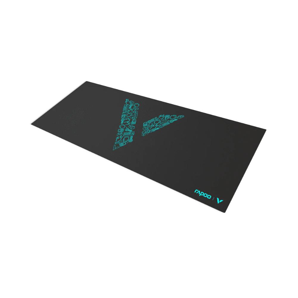 Rapoo V1L Extended Gaming Mouse Pad | XXL Desk Mat | Anti-Slip Base | Stitched Edges | 800×300mm