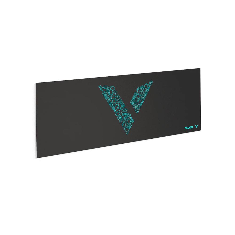 Rapoo V1L Extended Gaming Mouse Pad | XXL Desk Mat | Anti-Slip Base | Stitched Edges | 800×300mm