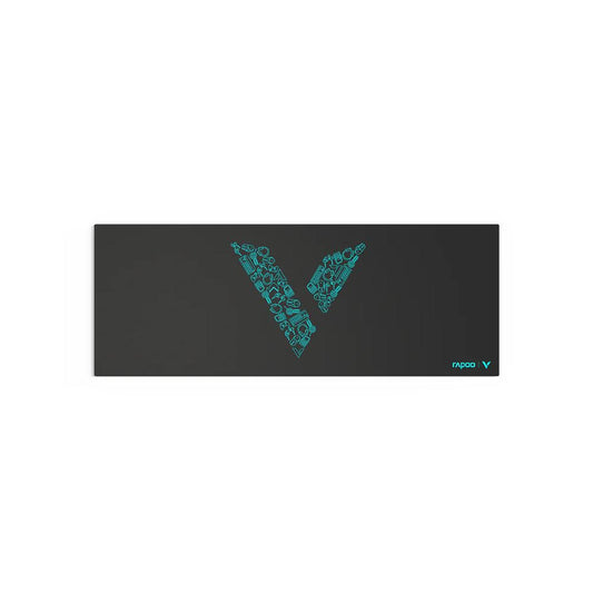 Rapoo V1L Extended Gaming Mouse Pad | XXL Desk Mat | Anti-Slip Base | Stitched Edges | 800×300mm