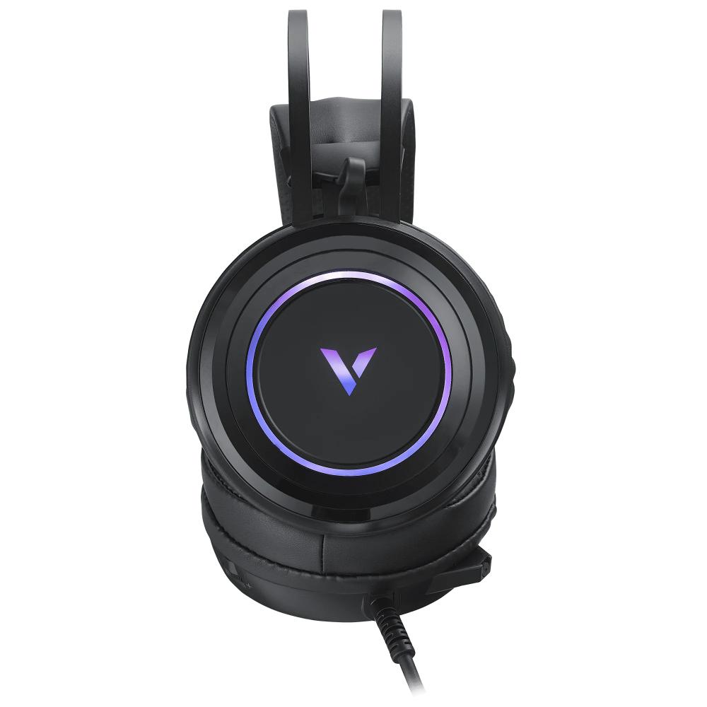 Rapoo VH500C Gaming Headset | Virtual 7.1 Surround Sound | 50mm Drivers | RGB | ENC Noise-Cancelling Mic
