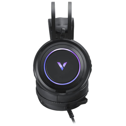 Rapoo VH500C Gaming Headset | Virtual 7.1 Surround Sound | 50mm Drivers | RGB | ENC Noise-Cancelling Mic