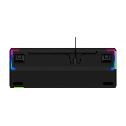 Rapoo V500PRO-87 | 87-Key Mechanical Gaming Keyboard | PBT Keycaps | Programmable | Backlit | Aluminum Base