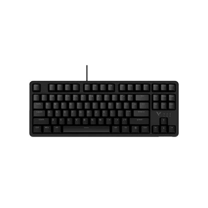 Rapoo V500PRO-87 | 87-Key Mechanical Gaming Keyboard | PBT Keycaps | Programmable | Backlit | Aluminum Base