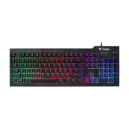 Rapoo V50S Gaming Keyboard | Full Size Backlit Keyboard | Anti-Ghosting | Volume Control Wheel | Spill-Resistant