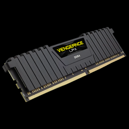 CORSAIR VENGEANCE® | LPX 32GB (1 x 32GB) DDR4 DRAM 3000MHz C16 Memory Kit | Black