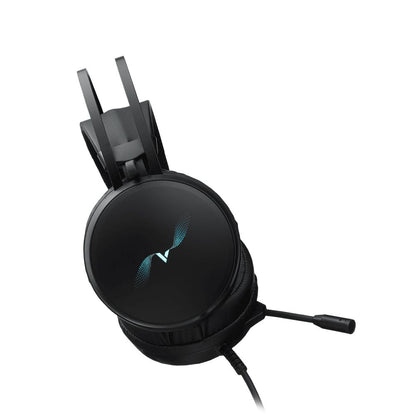 Rapoo VH310 Gaming Headset | Virtual 7.1 Surround Sound | 50mm Drivers | RGB | ENC Noise-Cancelling Mic