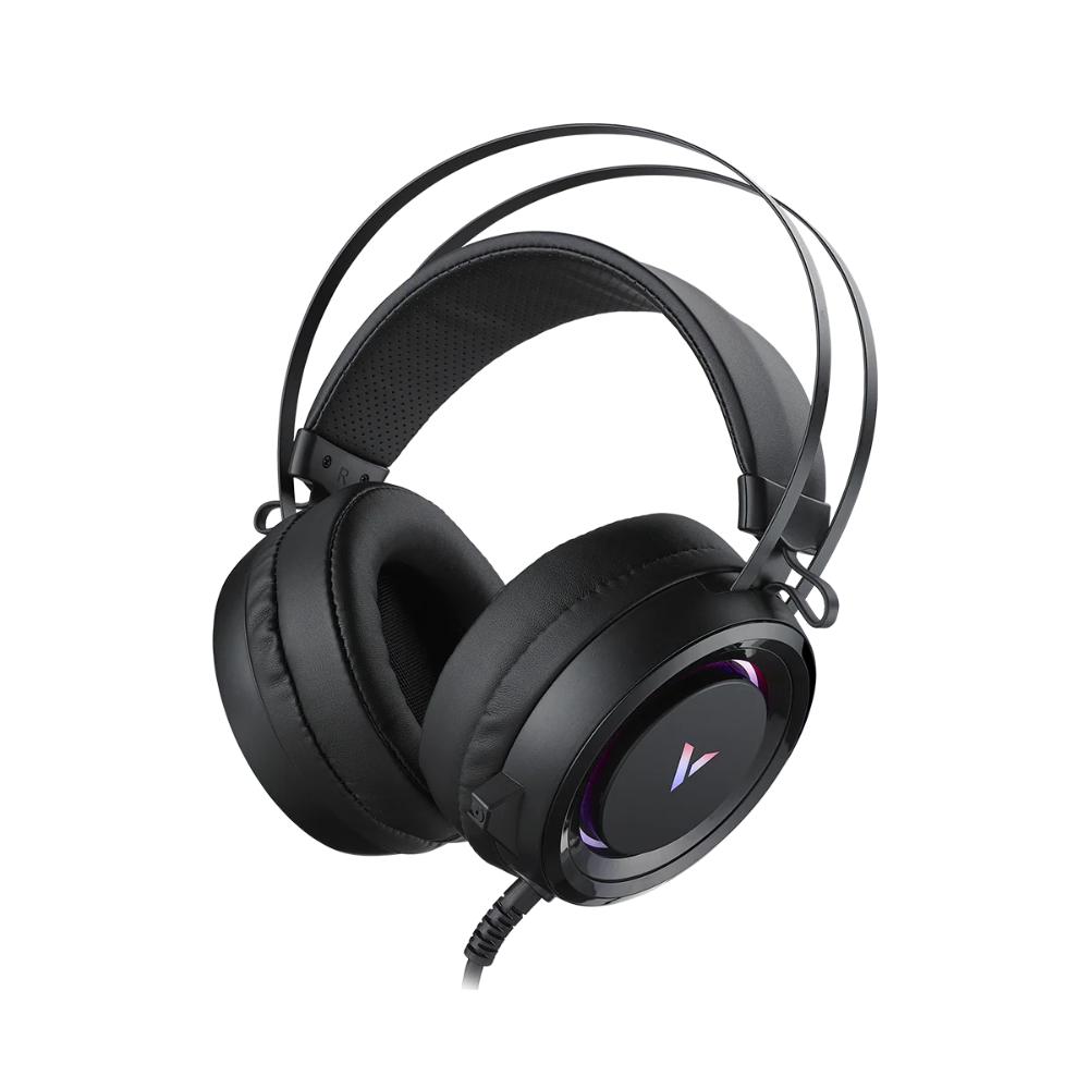 Rapoo VH500C Gaming Headset | Virtual 7.1 Surround Sound | 50mm Drivers | RGB | ENC Noise-Cancelling Mic
